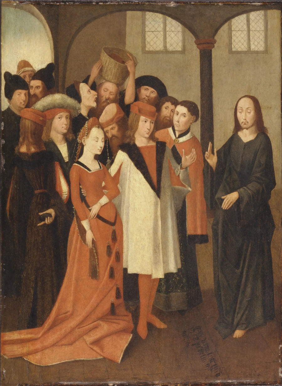 Cristo e la donna adultera - Hieronymus Bosch