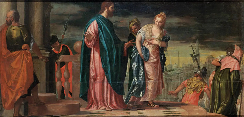 Il Cristo e la donna adultera - Paul Véronèse