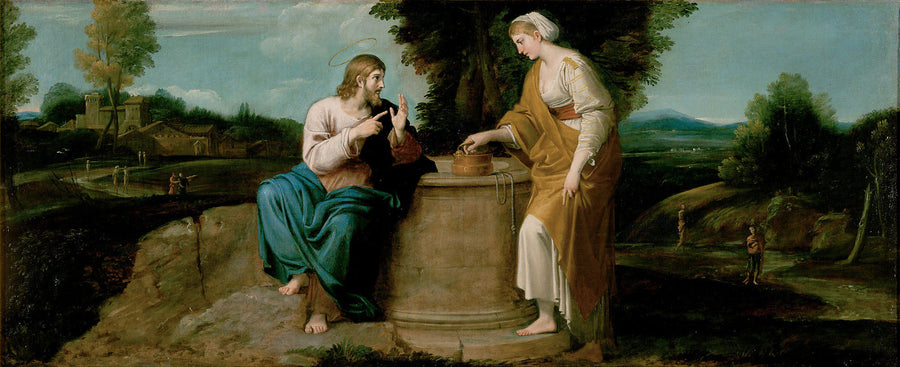Il Cristo e la Samaritana - Annibale Carracci