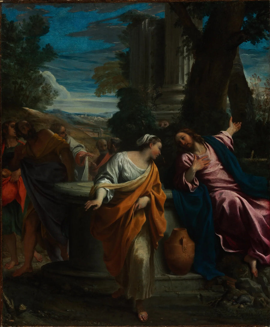 Il Cristo e la Samaritana - Annibale Carracci