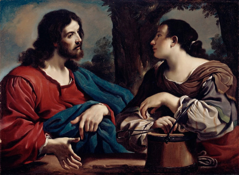 Il Cristo e la Samaritana - Guercino
