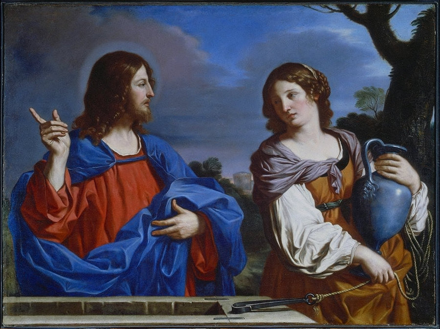 Il Cristo e la Samaritana - Guercino
