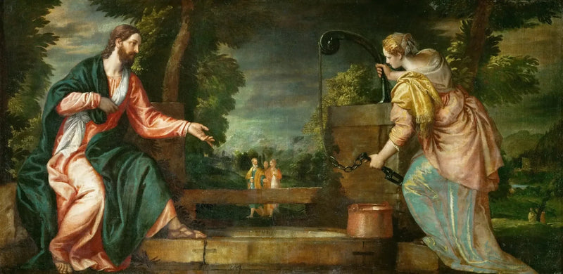 Il Cristo e la Samaritana - Paolo Veronese