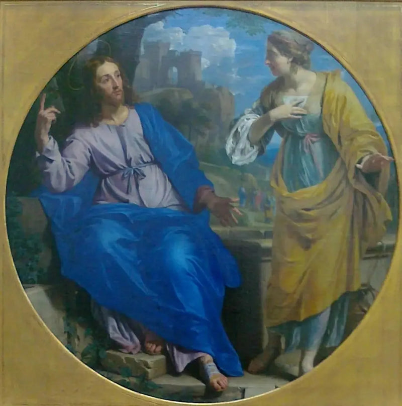 Il Cristo e la Samaritana - Philippe de Champaigne