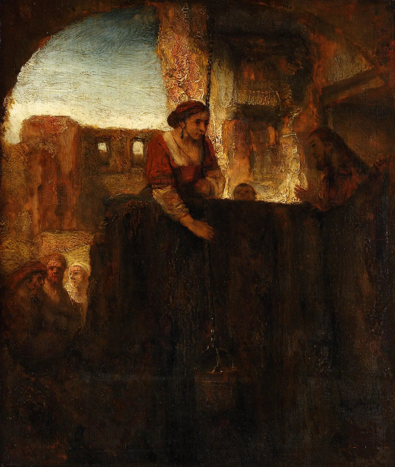 Il Cristo e la Samaritana - Rembrandt