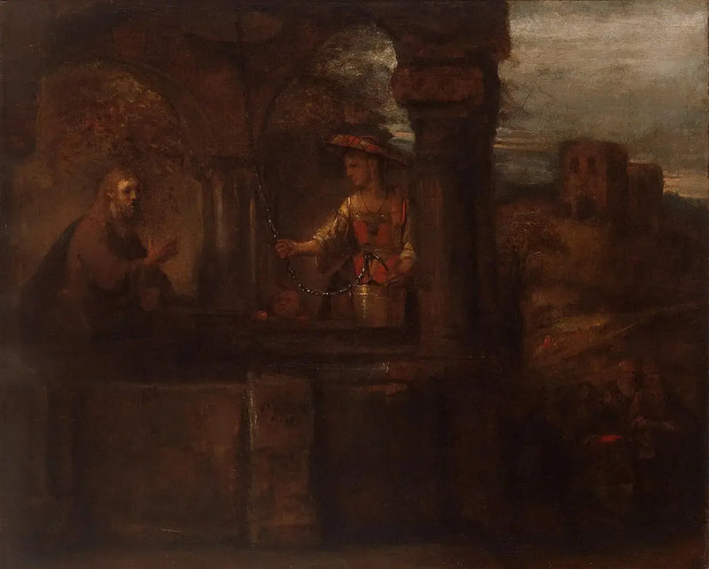 Il Cristo e la Samaritana - Rembrandt