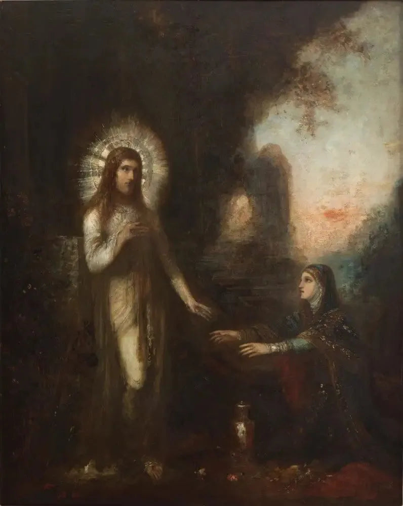 Il Cristo e Maddalena (Noli me Tangere) - Gustave Moreau