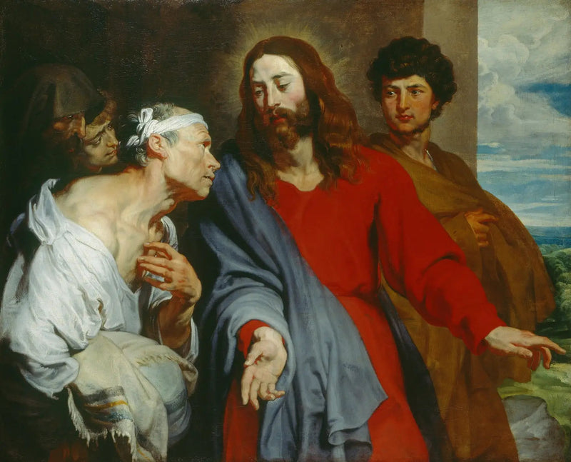 Il Cristo guarisce il paralitico - Antoine van Dyck