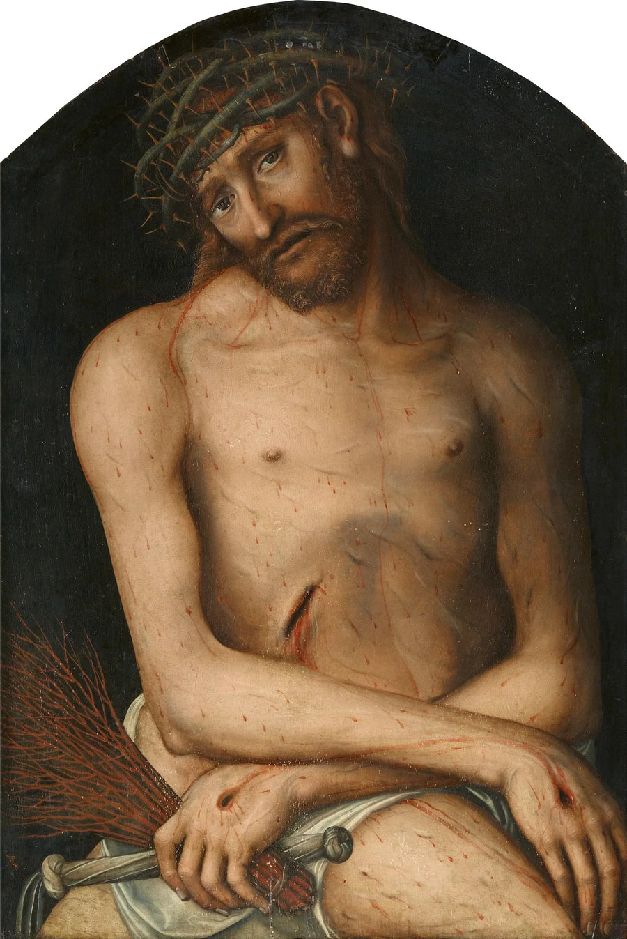 Il Cristo, uomo di dolore - Lucas Cranach il Vecchio