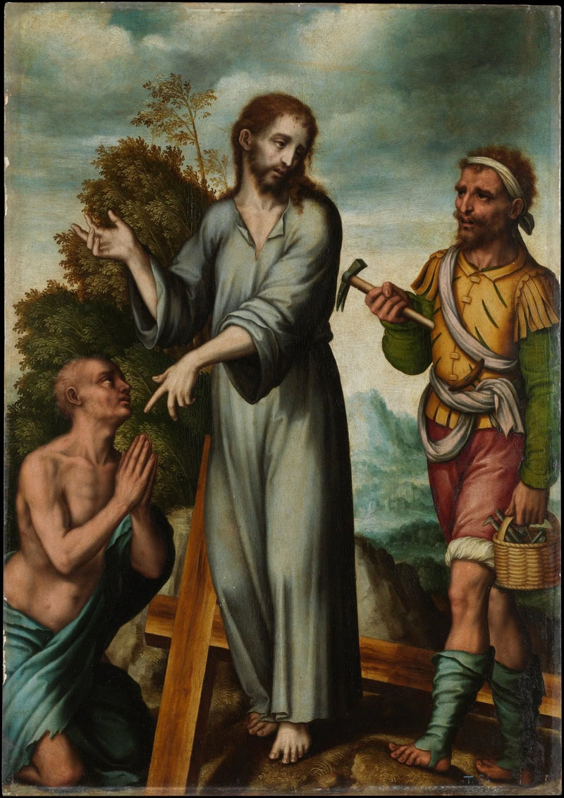 Il Cristo che giustifica la sua passione - Luis de Morales