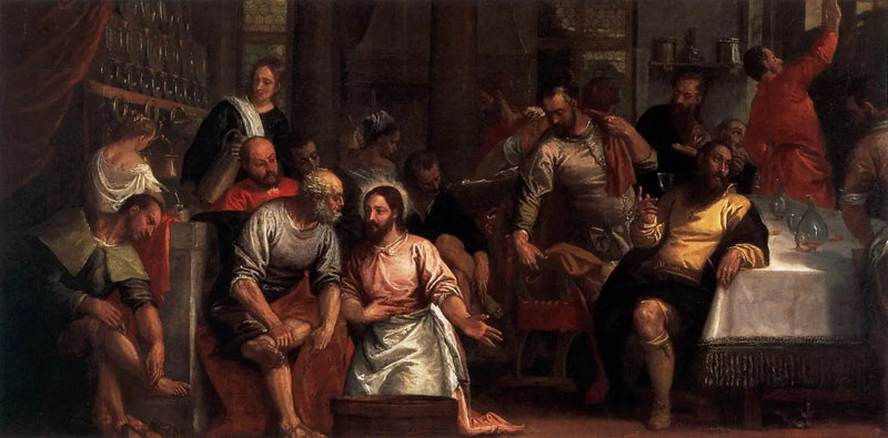 Il Cristo che lava i piedi ai discepoli - Paolo Veronese