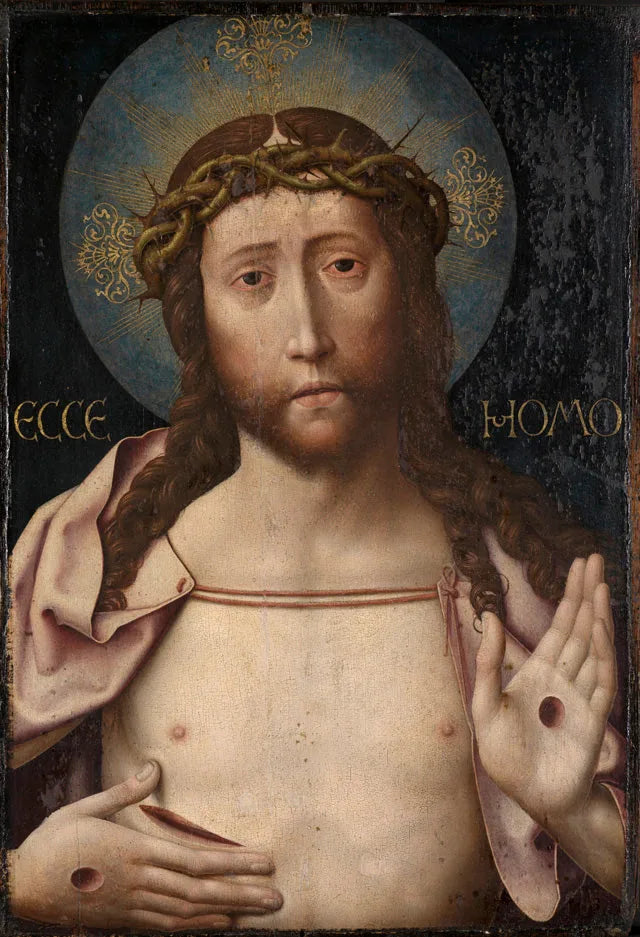 Il Cristo che mostra le sue ferite (Giovanni 20: 25-26) - Dirk Bouts