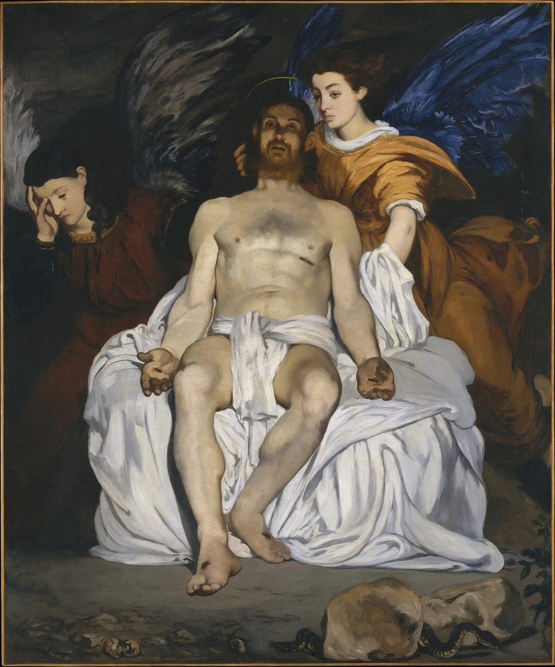 Il Cristo morto e gli angeli - Édouard Manet