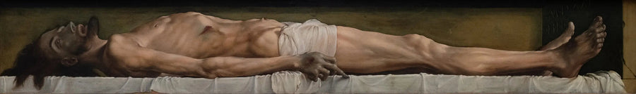 Il Cristo morto - Hans Holbein il Giovane