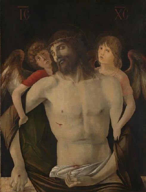Il Cristo morto sostenuto dagli angeli - Giovanni Bellini