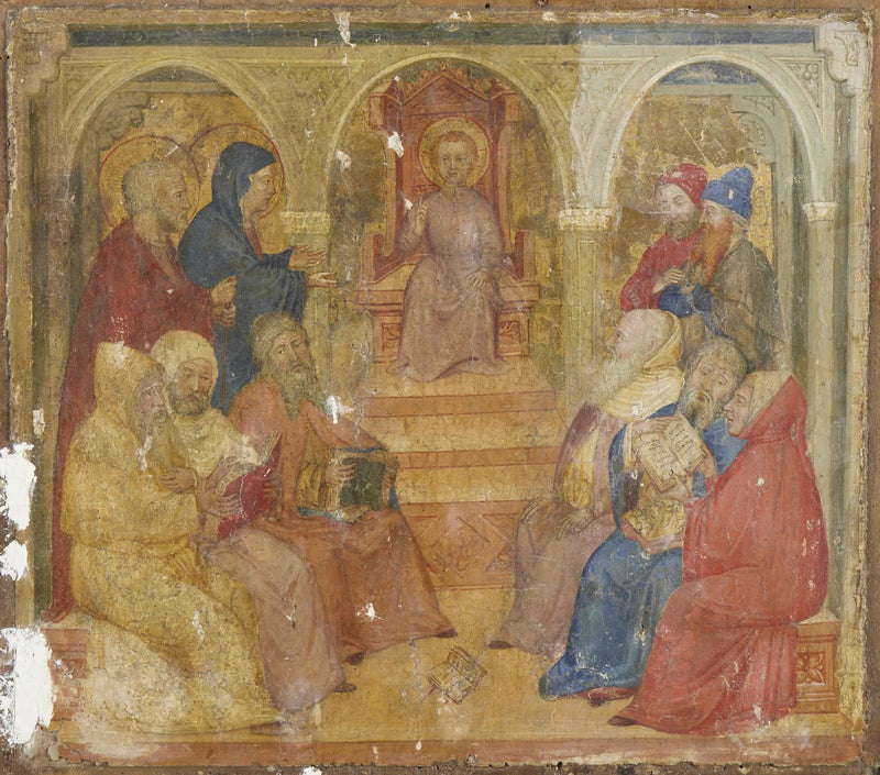 Il Cristo tra i dottori - Altichiero da Zevio