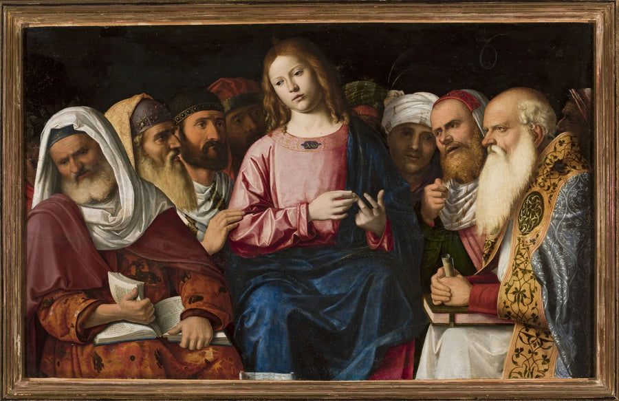 Il Cristo tra i dottori - Cima da Conegliano