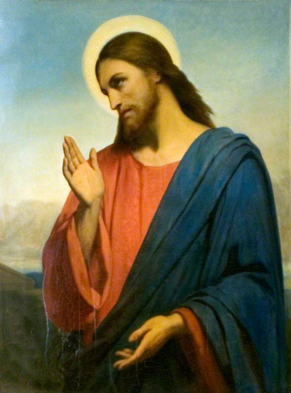 Il Cristo che piange su Gerusalemme - Ary Scheffer