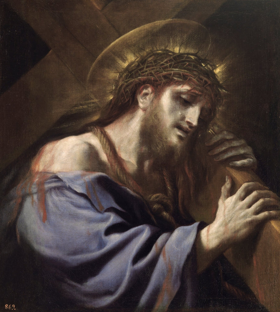 Il Cristo portando la croce - Luca Giordano