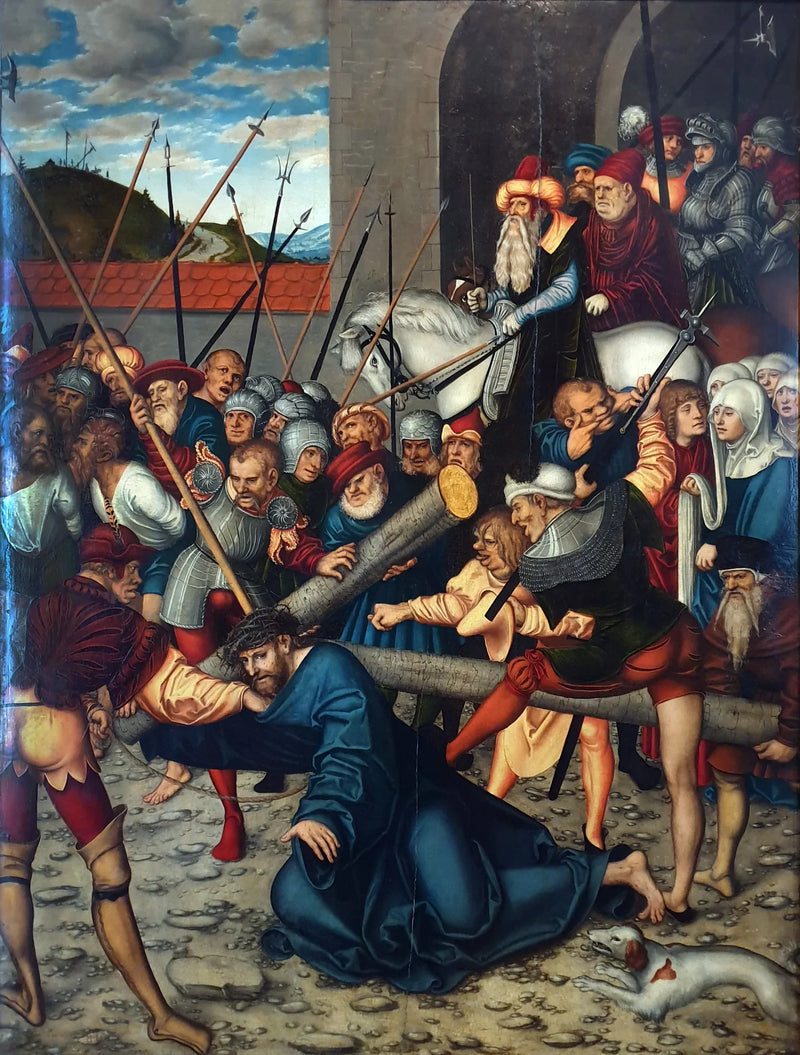 Il Cristo portando la croce - Lucas Cranach il Vecchio