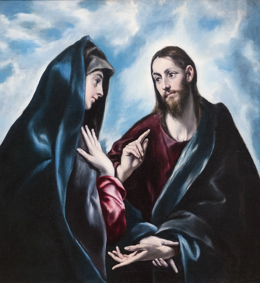 Il Cristo che si congeda da sua madre - El Greco