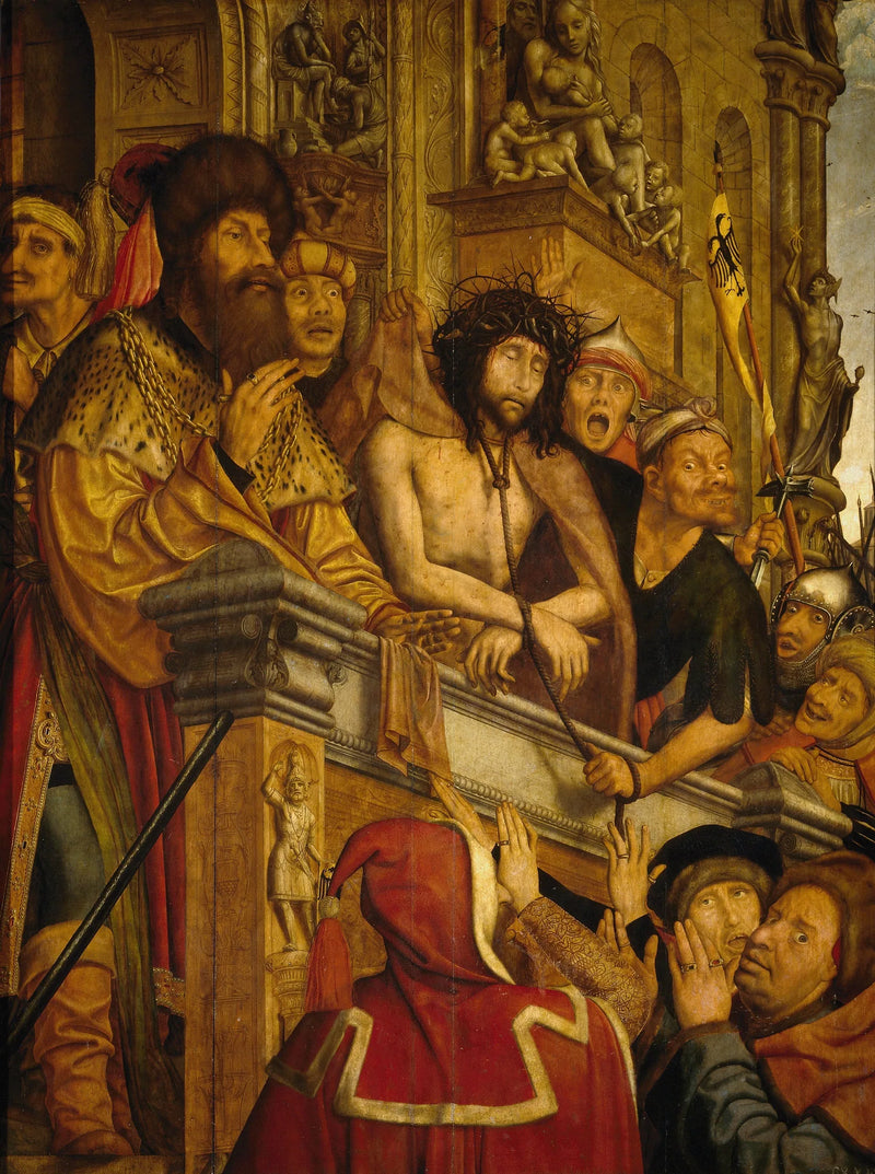 Il Cristo presentato al popolo da Pilato - Quentin Metsys