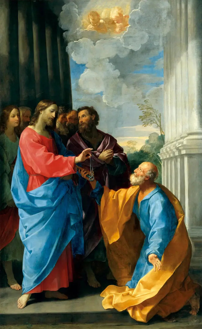 Il Cristo che consegna le chiavi a San Pietro - Guido Reni