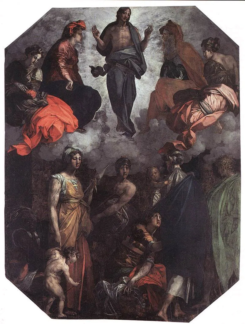 Il Cristo risorto in gloria - Rosso Fiorentino