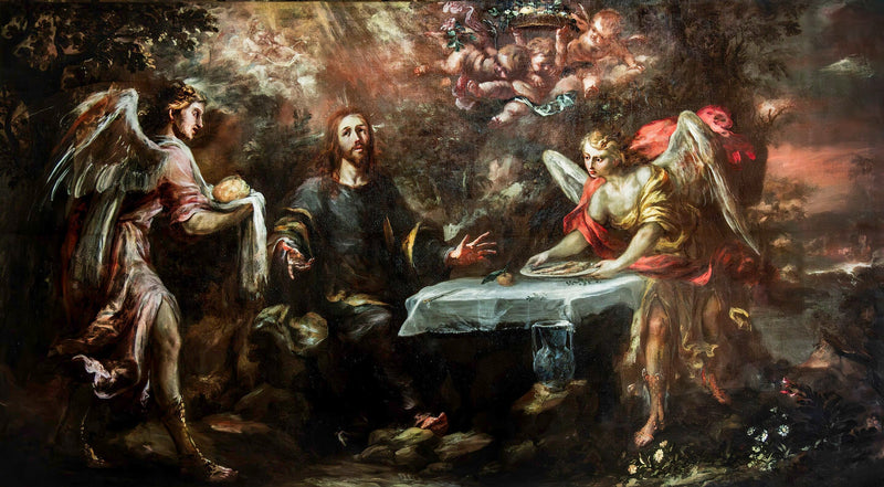 Il Cristo servito dagli angeli - Juan de Valdés Leal