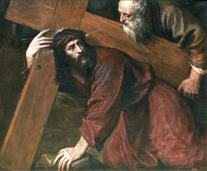Il Cristo sul cammino del Calvario - Titian
