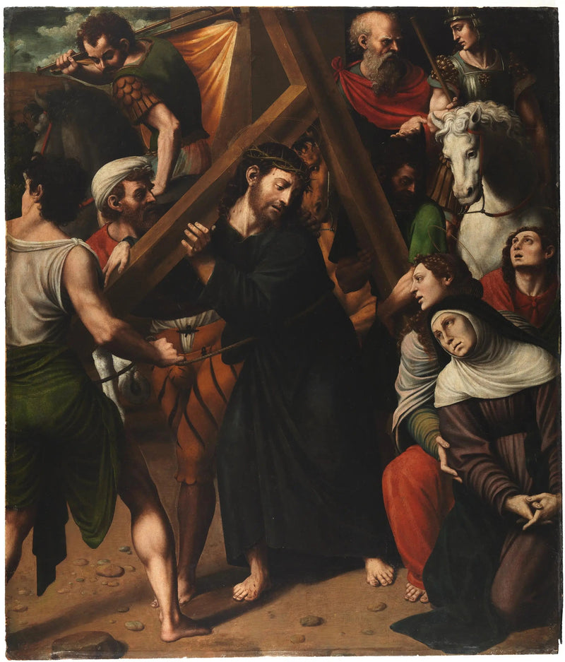 Il Cristo sulla via del Calvario - Vicente Masip