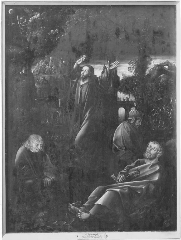 Le Christ sur le mont des Oliviers - Jan Gossaert - Alpha Reproduction