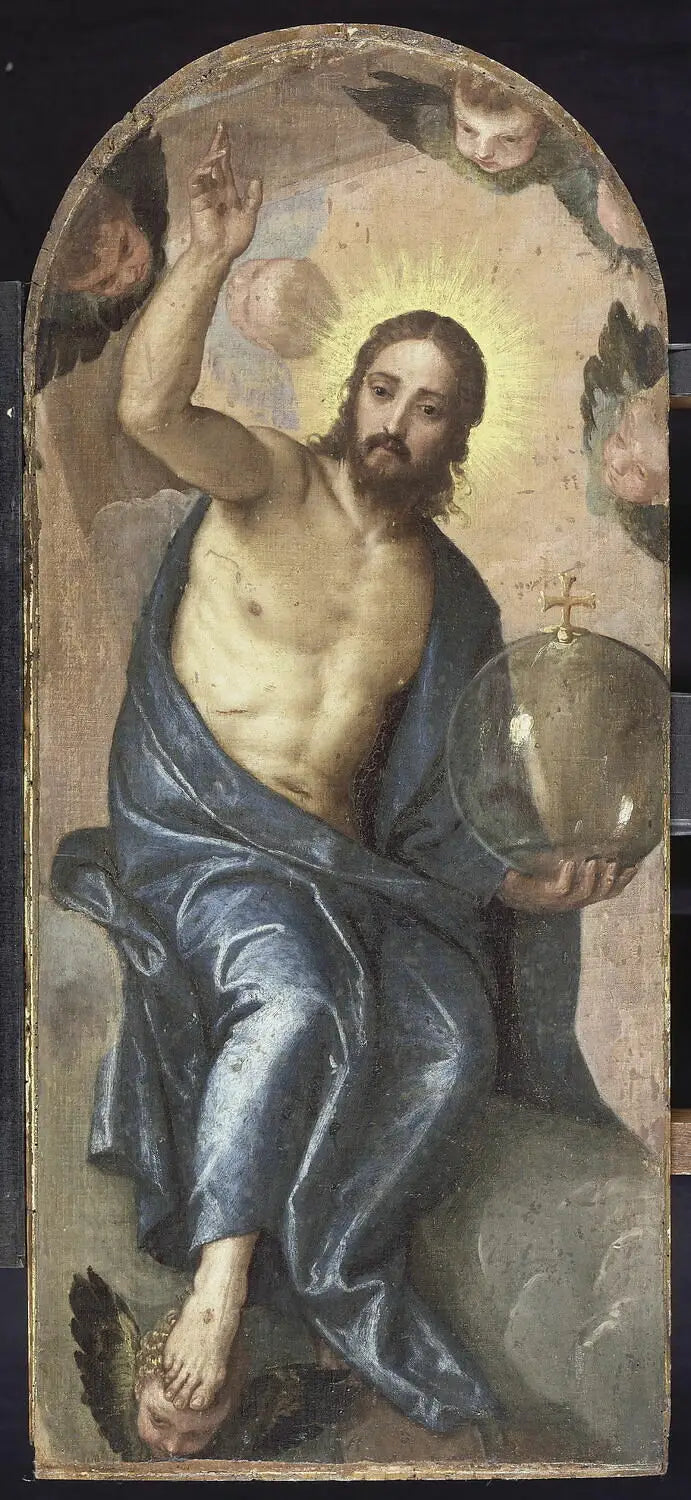 Le Christ tenant la boule du monde - Paul Véronèse - Alpha Reproduction