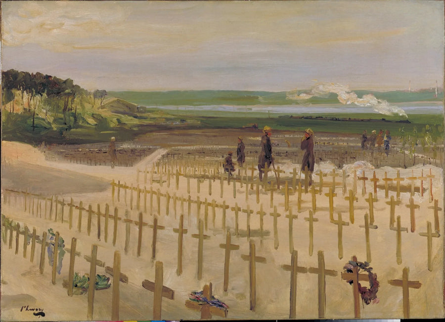 Il cimitero, Staples, 1919 - John Lavery
