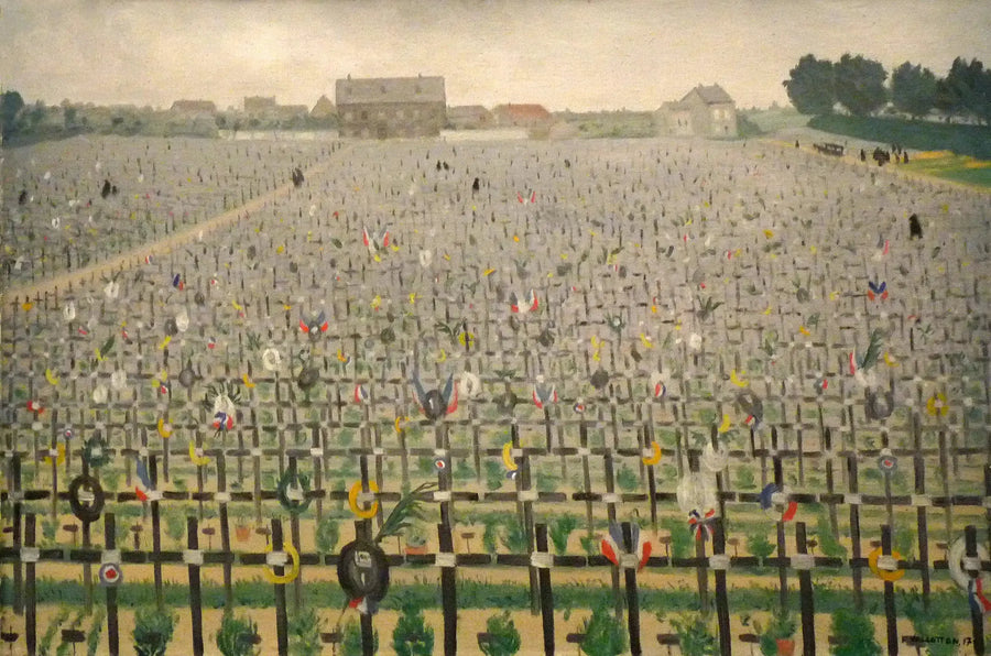 Il cimitero militare di Châlons - Félix Vallotton