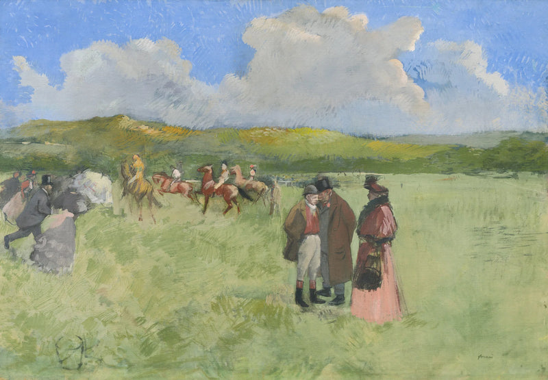 Il circuito di corsa - Jean-Louis Forain