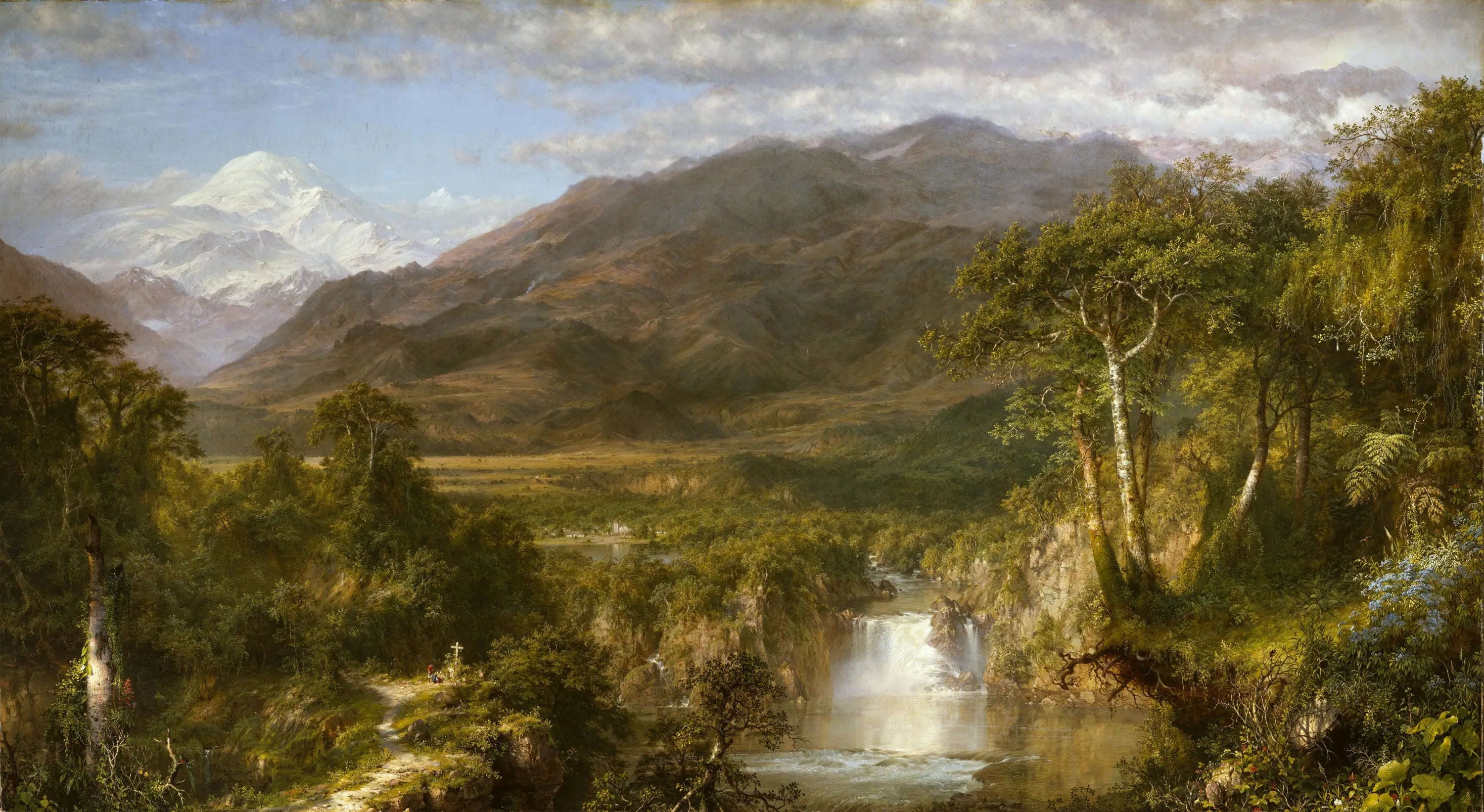 Le Cœur des Andes - Frederic Edwin Church - Alpha Reproduction