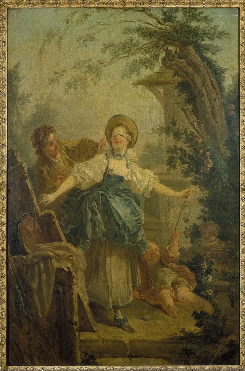 Il Colin Maillard - Jean-Honoré Fragonard