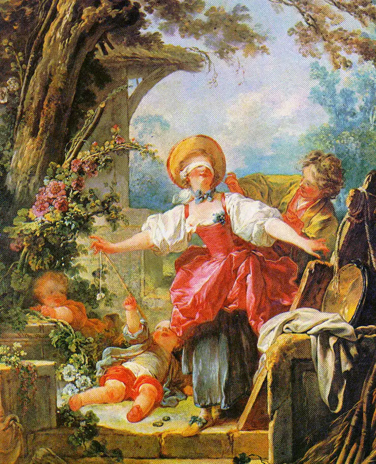 Il Colin-Maillard - Jean-Honoré Fragonard