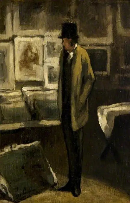 Il collezionista di stampe - Honoré Daumier