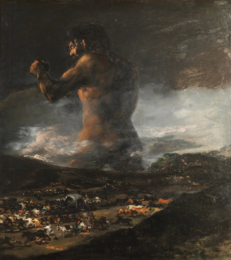 Il Colosso - Francisco de Goya