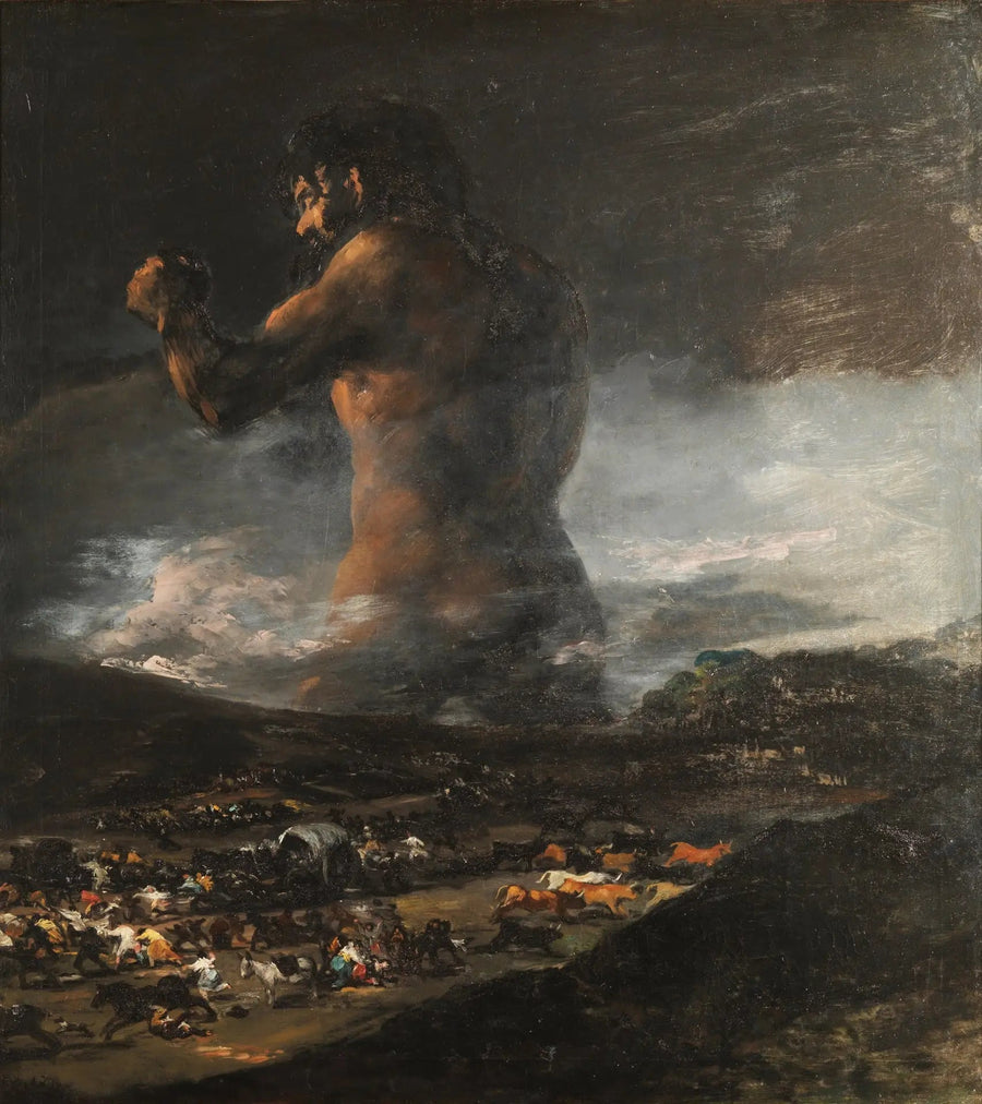 Il Colosso - Francisco de Goya