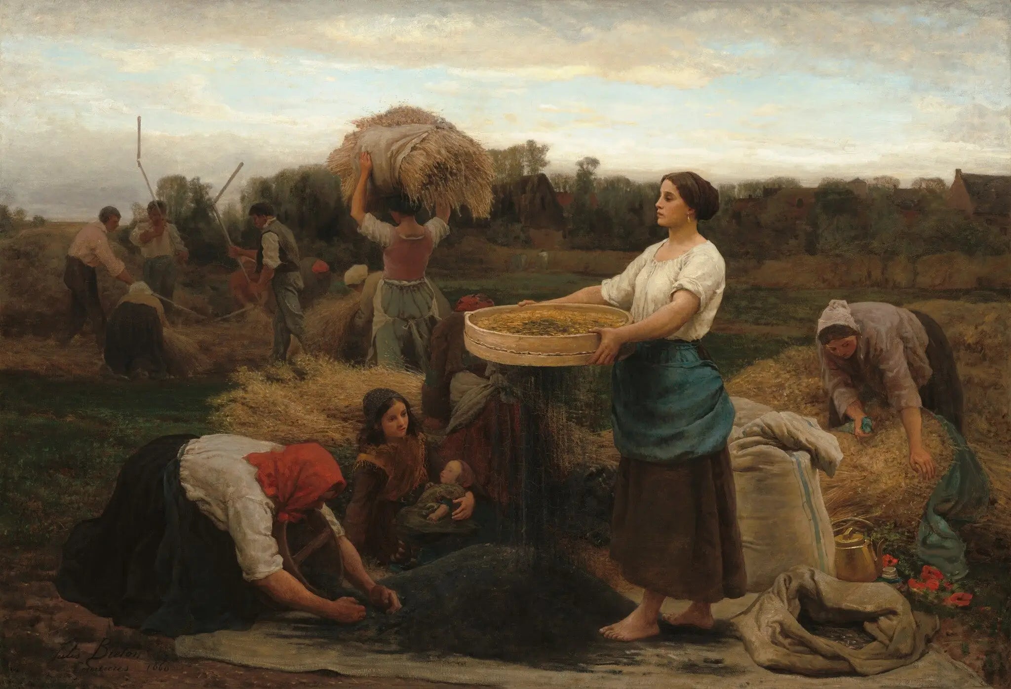 Le Colza - Jules Breton - Alpha Reproduction