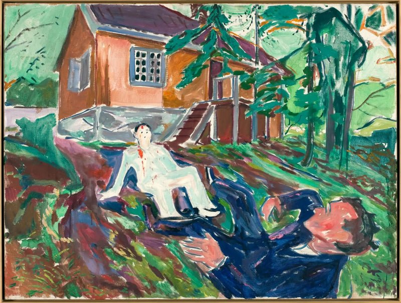 La Lotta - Edvard Munch