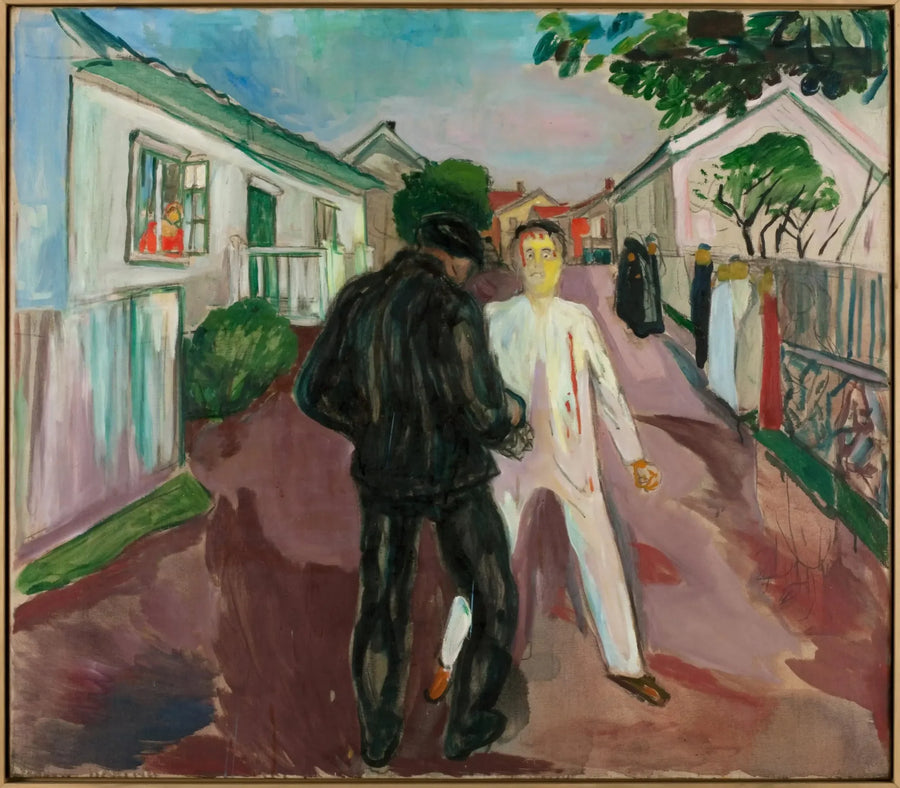 La Lotta - Edvard Munch