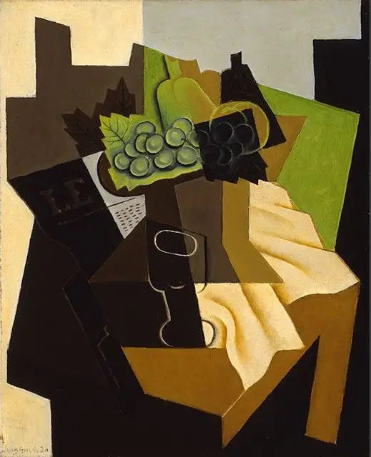 Il piatto di frutta - Juan Gris