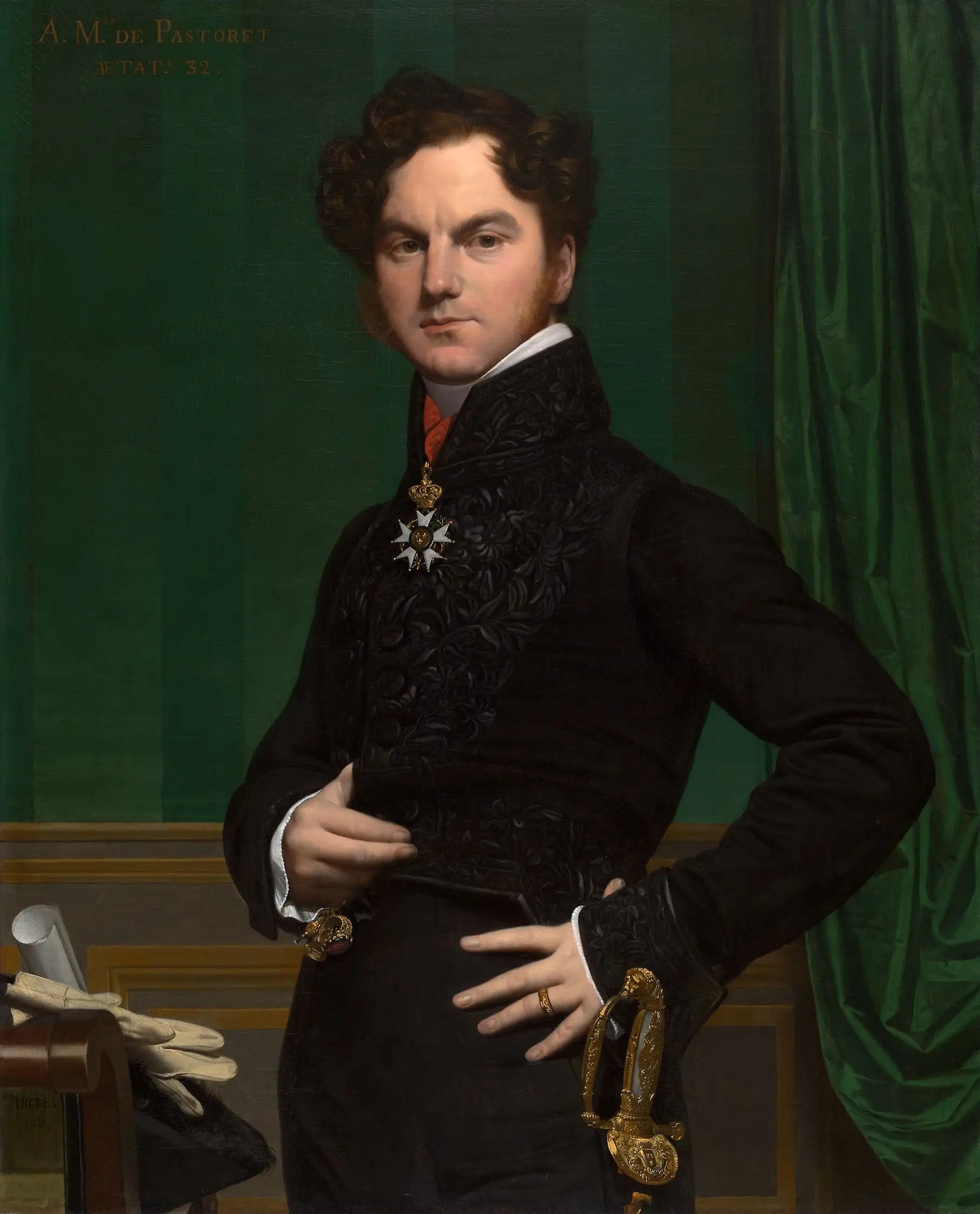 Le Comte Amédée-David de Pastoret - Jean-Auguste-Dominique Ingres - Alpha Reproduction