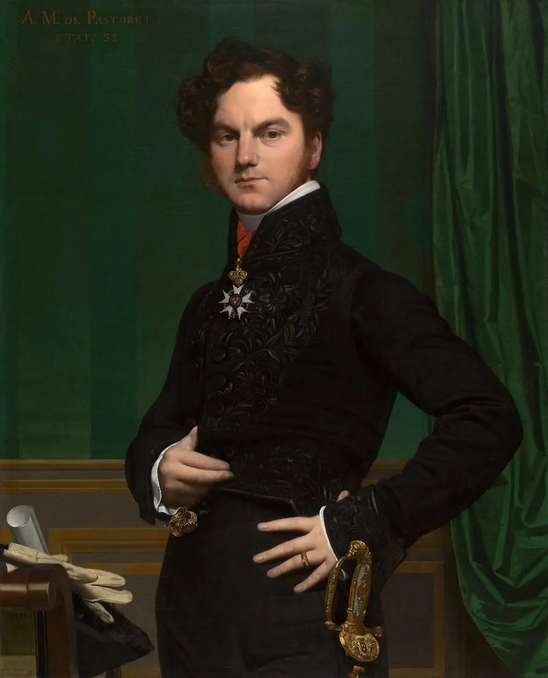 Il Conte Amédée-David de Pastoret - Jean-Auguste-Dominique Ingres