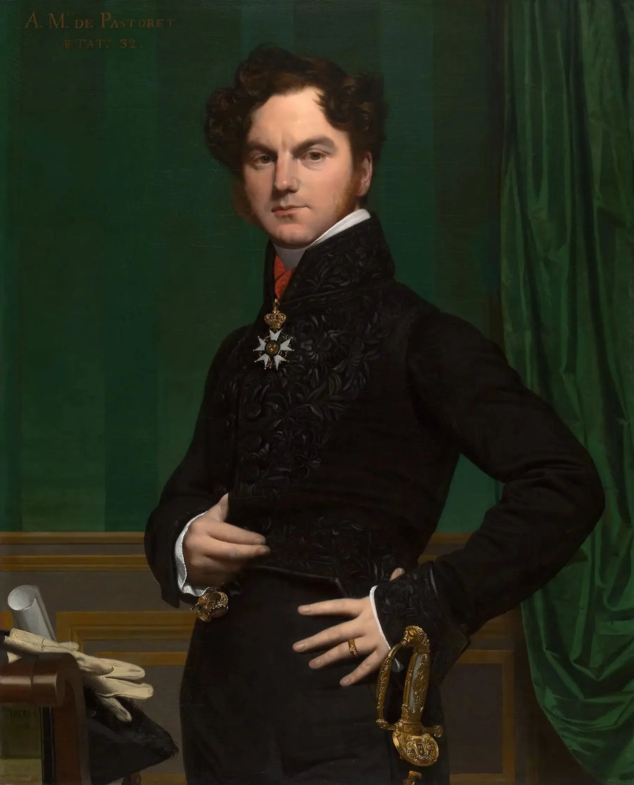 Il Conte Amédée-David de Pastoret - Jean-Auguste-Dominique Ingres