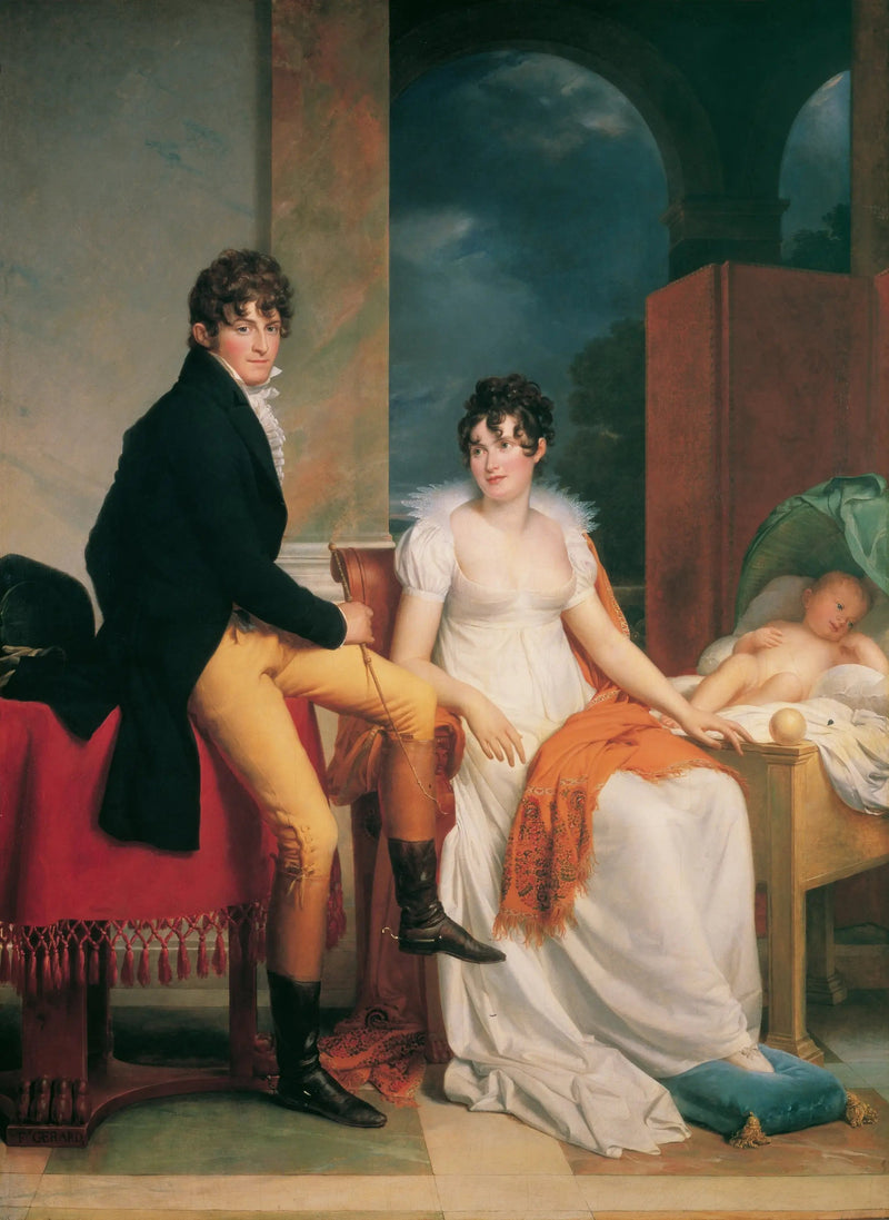 Il conte Moritz Christian von Fries e la sua famiglia - François Gérard